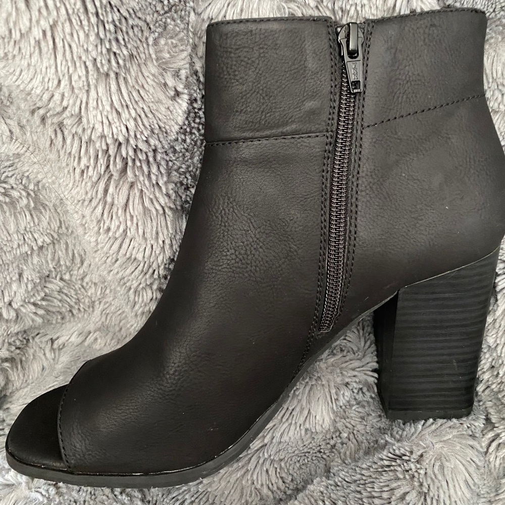 Black booties